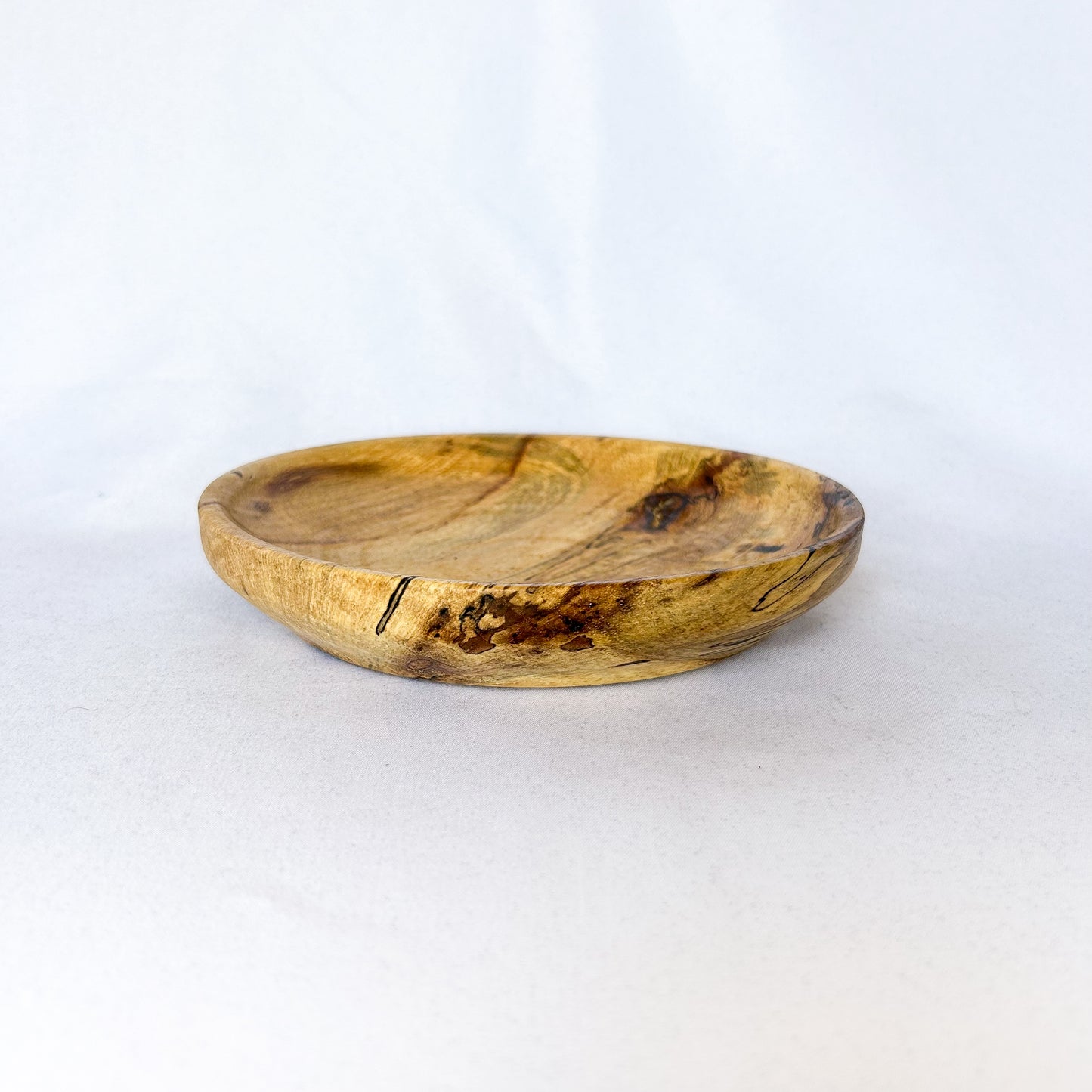 Spalted Pecan Flat Dish