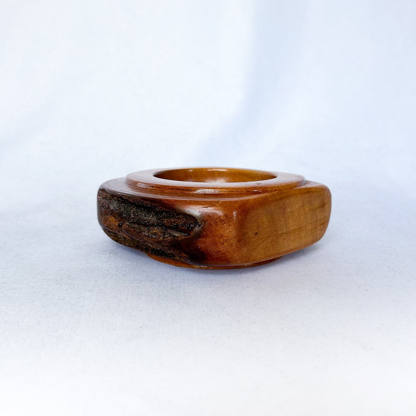 Natural Edge Tealight Holders (Set of 2)