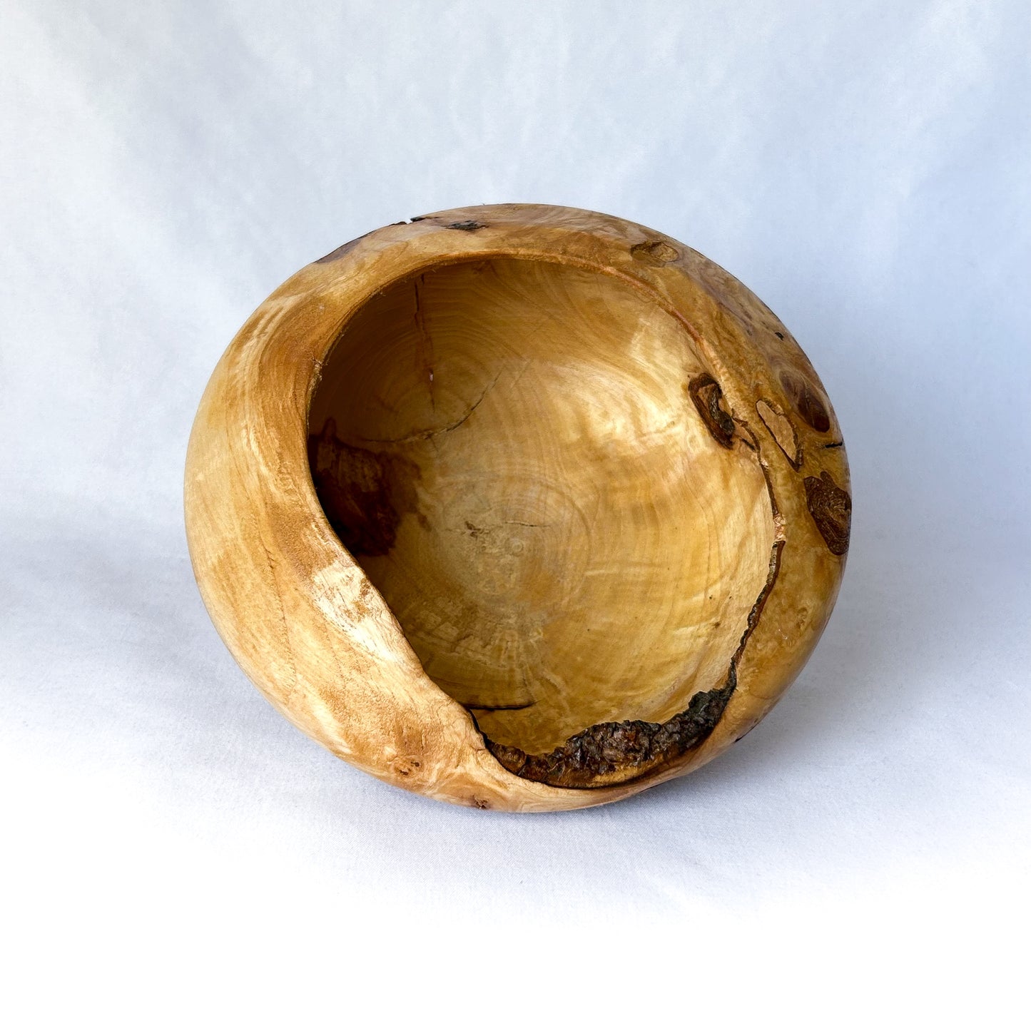 Oak Burl Bowl