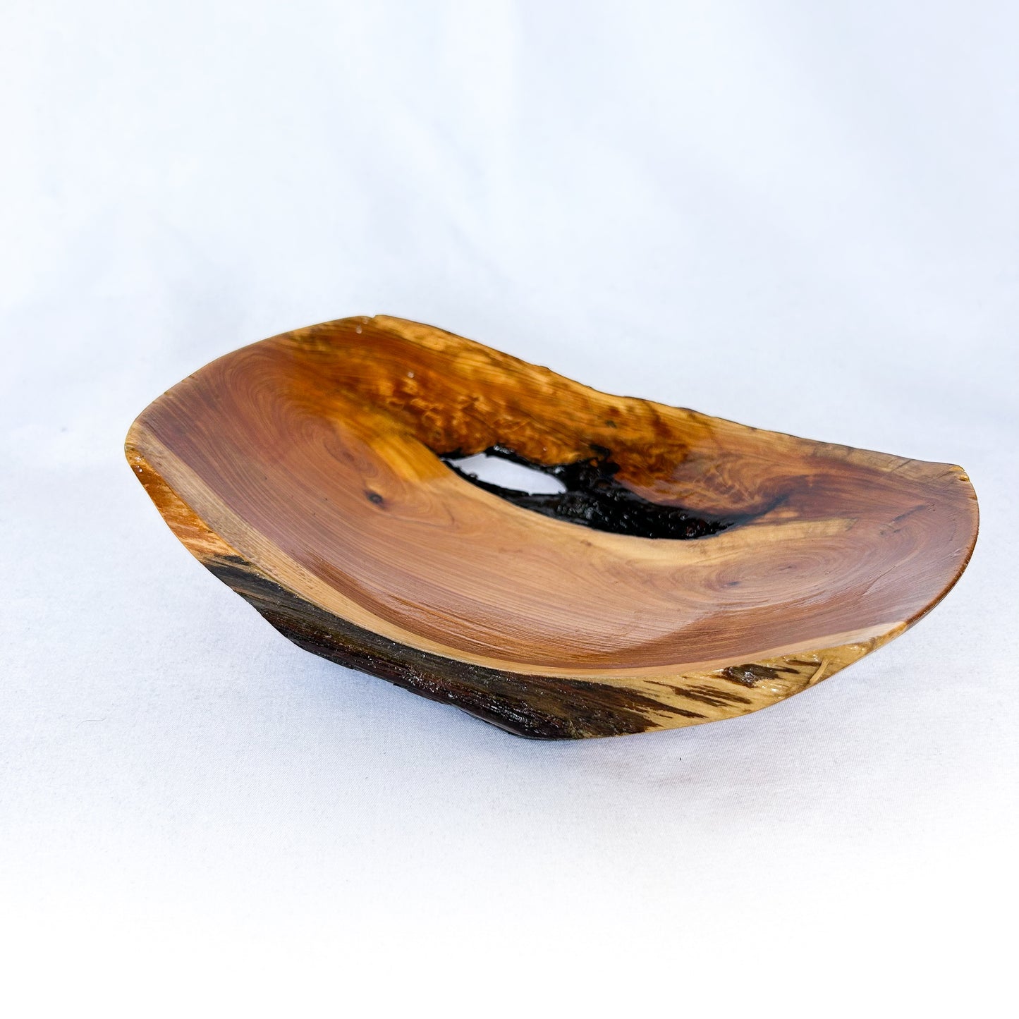 Flat Cedar Dish