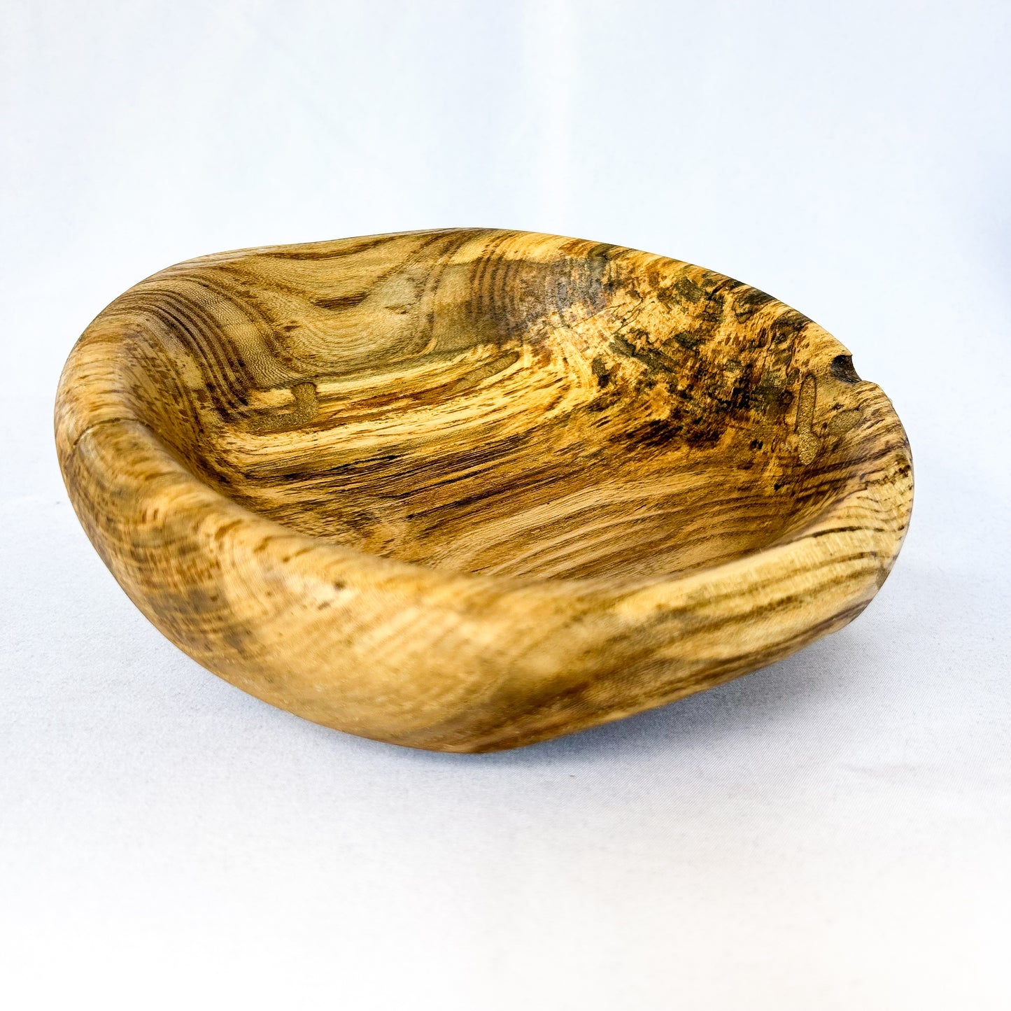 Large Spalted Oak Bowl