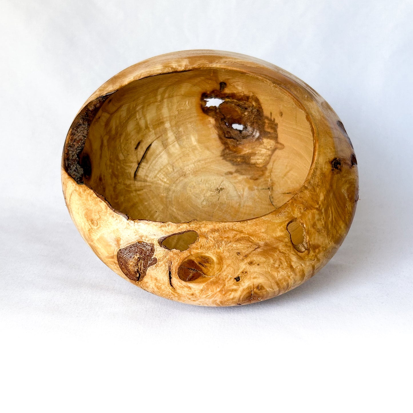 Oak Burl Bowl