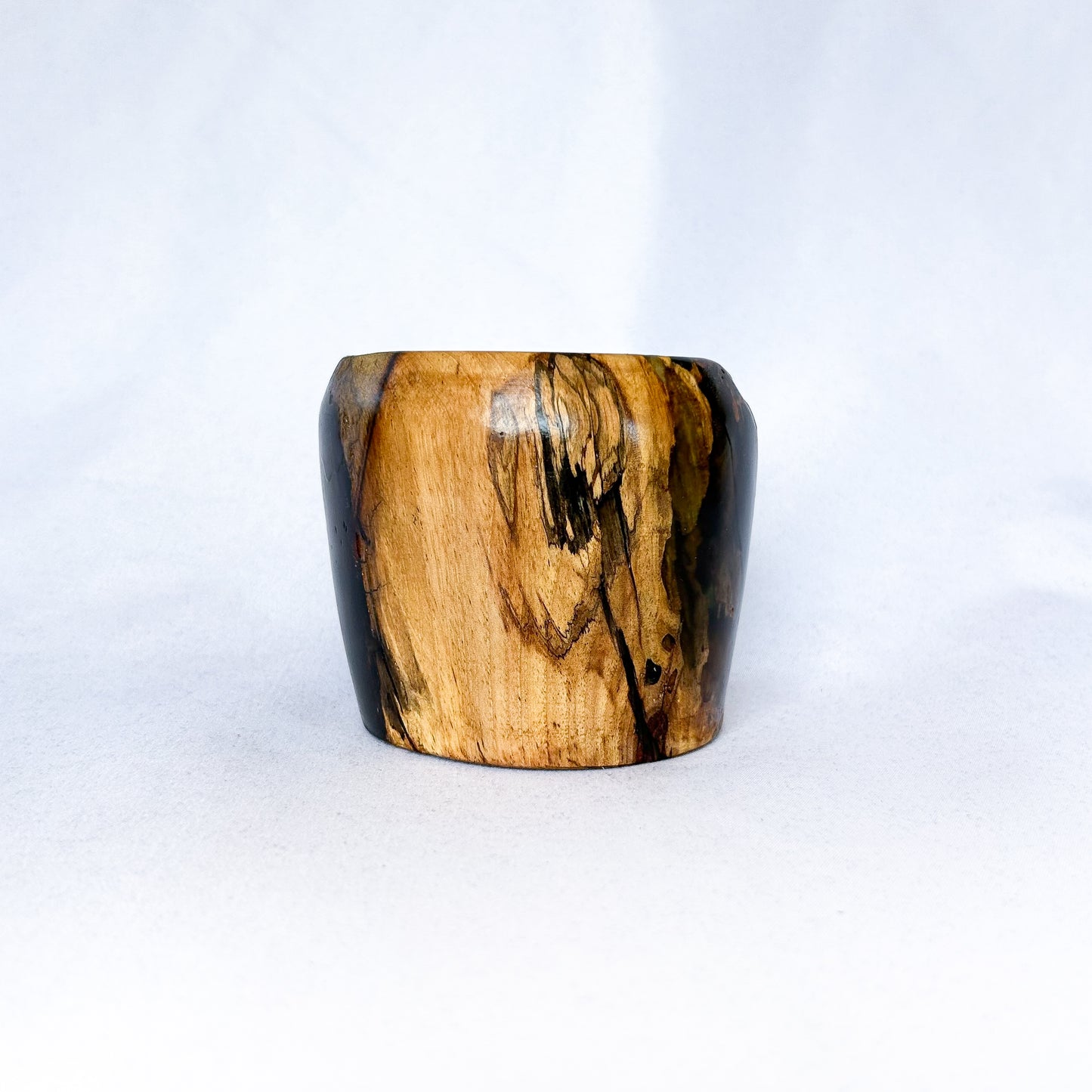 Smoky Resin Natural Edge Cup
