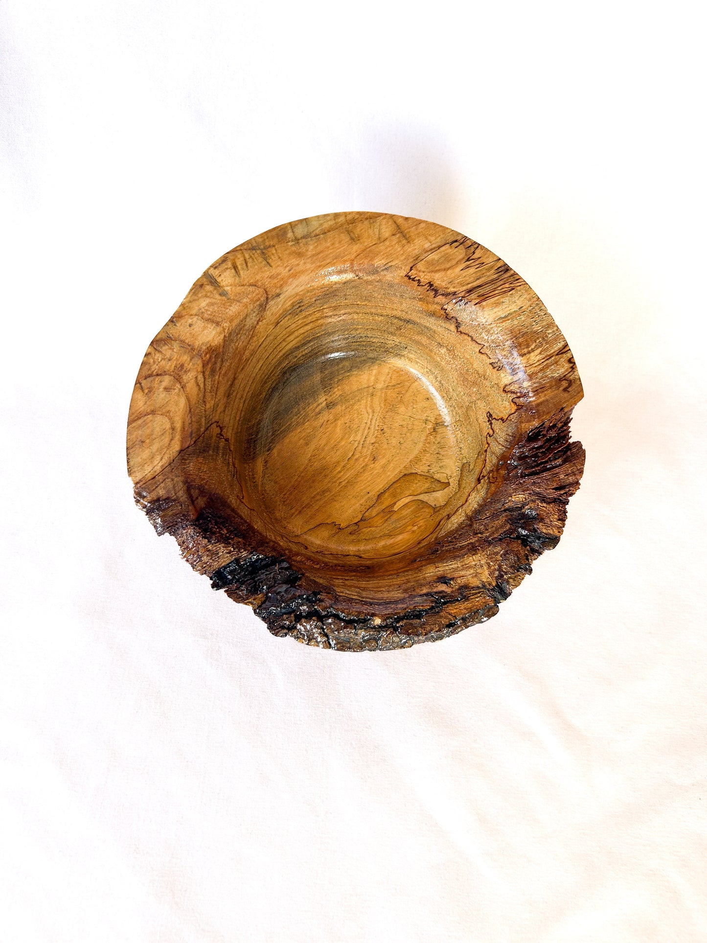 Oak Natural Edge Bowl