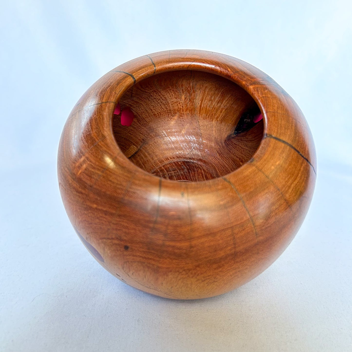 Resin/Red Oak Deco Bowl