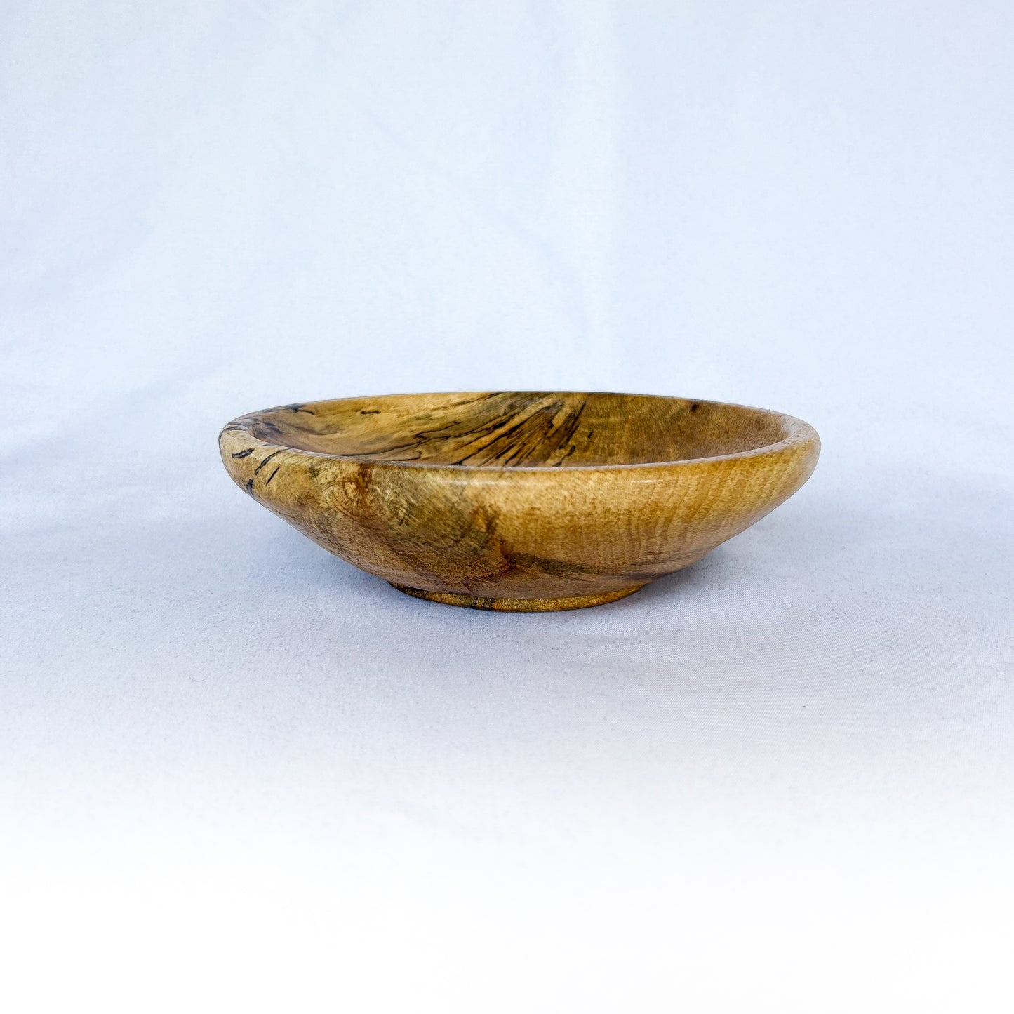 Spalted Pecan Shallow Bowl